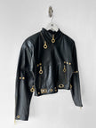 LA MATTA - early 1990s BOXY FIT LEATHER JACKET