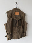 DOLCE & GABBANA -S/S 2003 CARGO ZIPPED VEST GILET