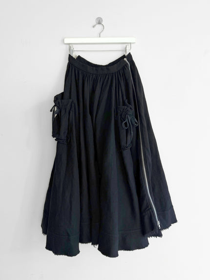 COMME DES GARÇONS TAO - F/W 2006 DOUBLE ZIP MAXI SKIRT
