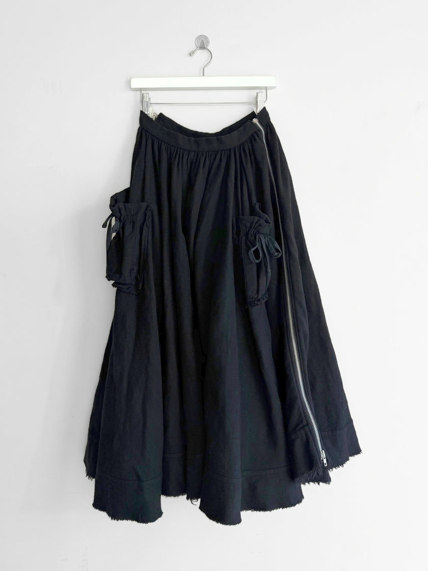 COMME DES GARÇONS TAO - F/W 2006 DOUBLE ZIP MAXI SKIRT