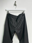 HELMUT LANG - S/S 2000 COATED TECHNICAL TROUSERS WITH DRAWSTRING AT WAIST