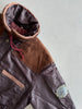 ARMANI JEANS 1990s AVIATOR BOMBER JACKET WITH SUEDE DETAILS