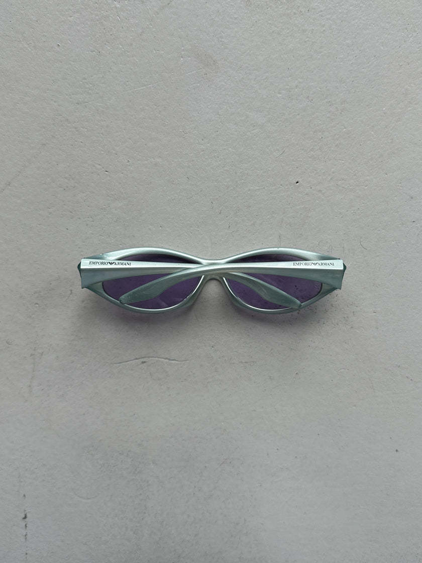 EMPORIO ARMANI -  1990s BIKER SUNGLASSES