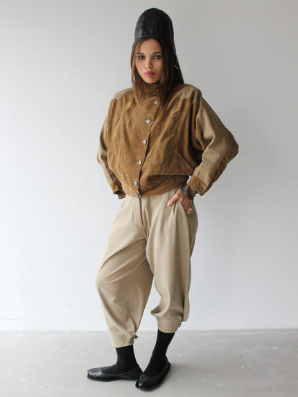 DRIES VAN NOTEN - 2000s RELAXED FIT PLUS FOUR TROUSERS