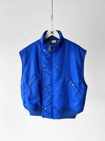 ARMANI 1980s OVERSIZED PADDED VEST