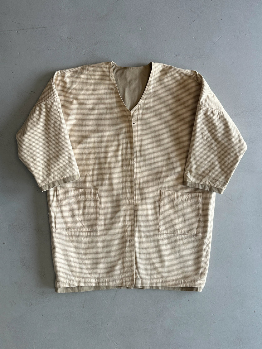 YOHJI YAMAMOTO Y'S - 1970s REVERSIBLE BUTTONED TUNIC