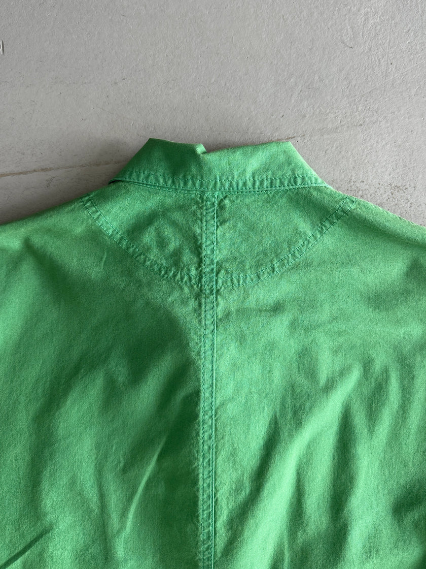 EMPORIO ARMANI - 1980s OVERSIZED POCKET SHACKET WITH CROPPED SLEEVE