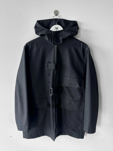 JAPANESE LABEL - early 2000s TECHNICAL JACKET WITH VELCRO STRAP DETAILS