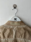 GIANFRANCO FERRÉ - early 2000s PANELED LEATHER BIKER JACKET