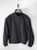 VALENTINO - 1980s BOXY FIT HERRINGBONE BOMBER JACKET
