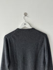 DANIELE ALESSANDRINI - 2000s CREWNECK JUMPER WITH CUT OUTS FRONT