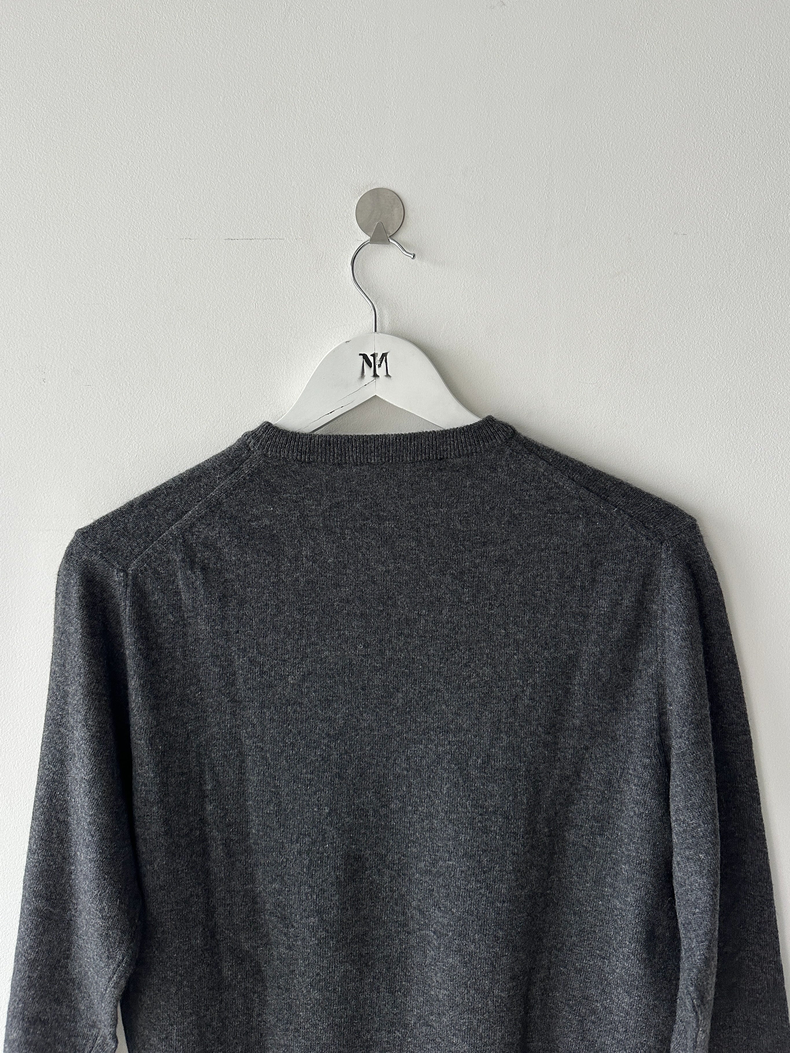 DANIELE ALESSANDRINI - 2000s CREWNECK JUMPER WITH CUT OUTS FRONT