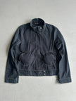COP COPINE - 2000s CROP FIT DENIM JACKET WITH ROUND POCKETS