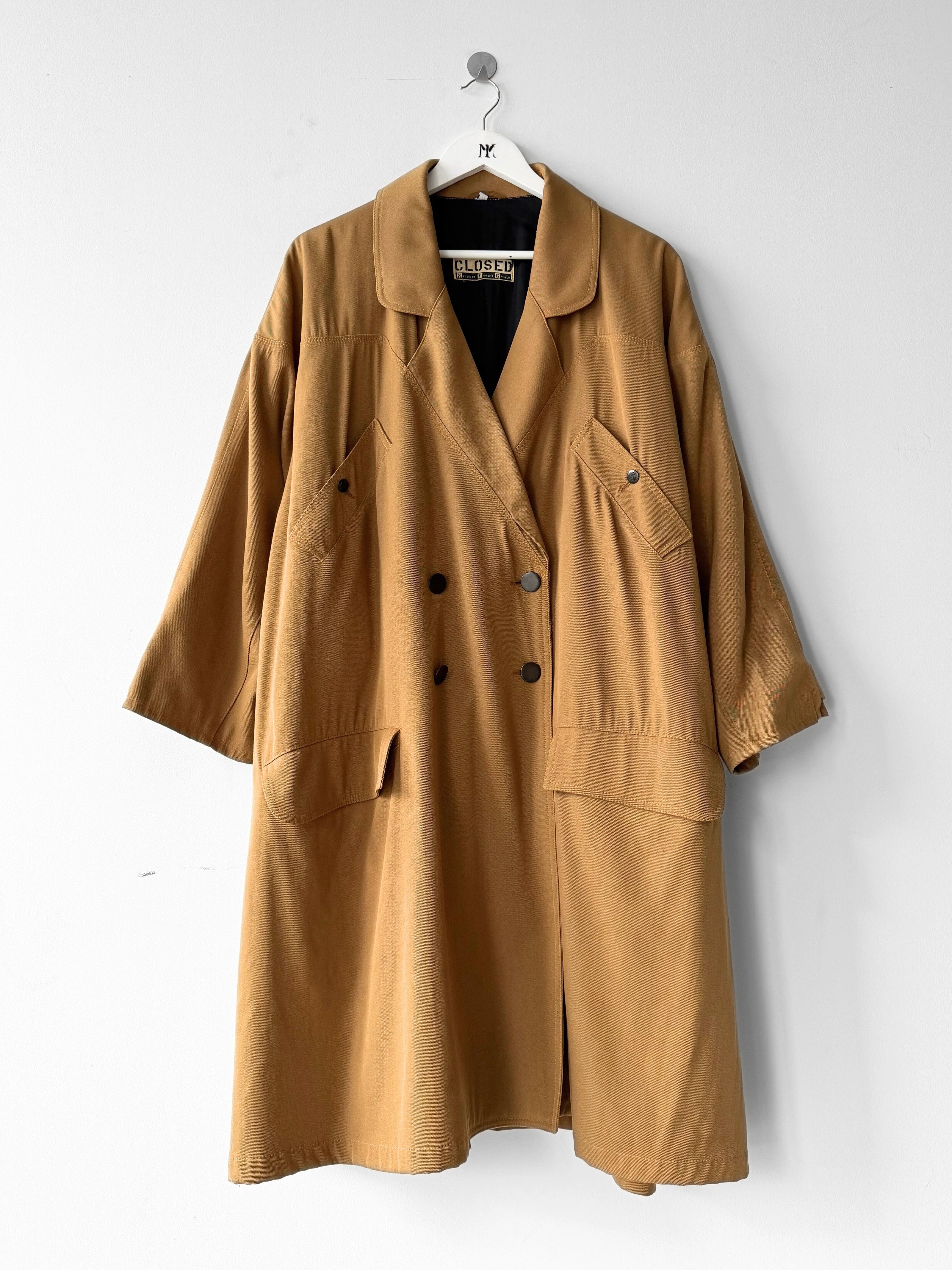 CLOSED X MARITHÉ + FRANÇIS GIRBAUD 1980s TRENCH