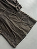 ISSEY MIYAKE - F/W 2002 METALLIC DOUBLE BREATSED TRENCH COAT