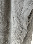ISSEY MIYAKE - 1990s LOOSE FIT CREW NECK CRINKLED LONG SLEEVE TOP