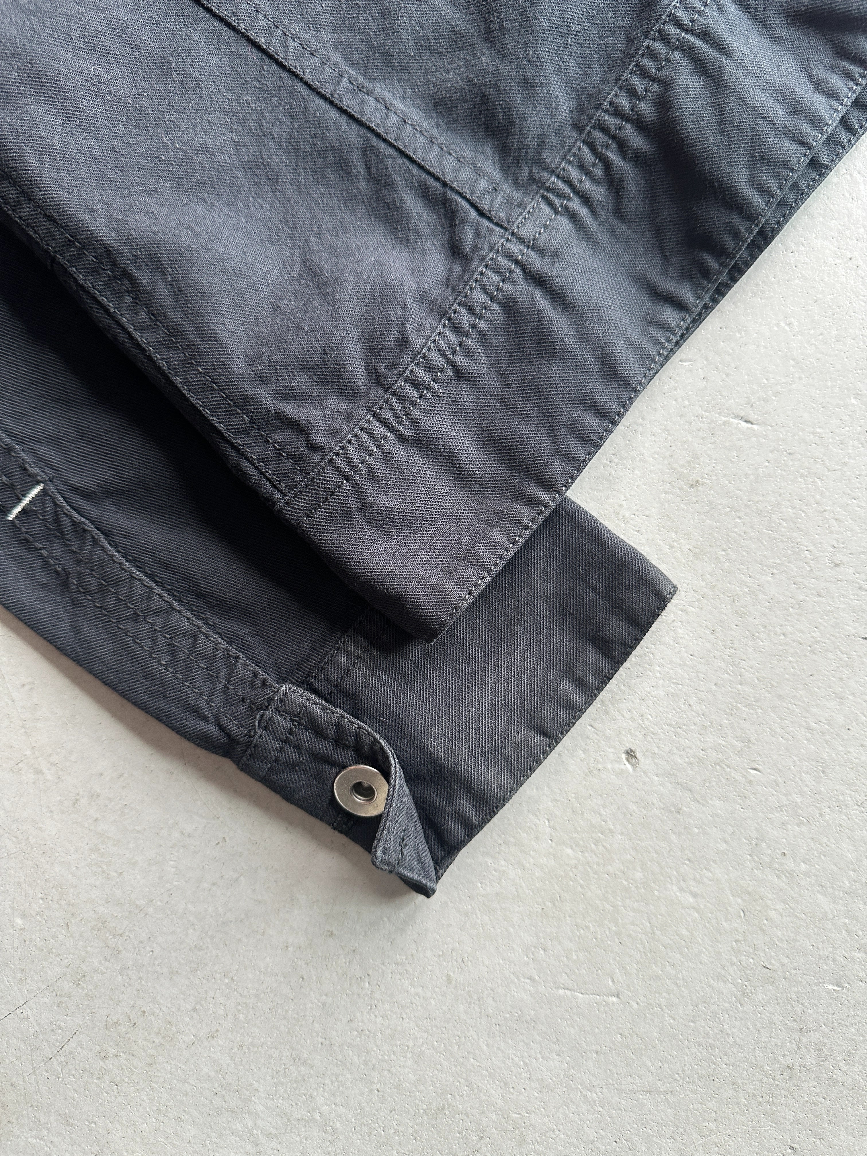 KATHARINE HAMNETT - 1990s STRAIGHT FIT JACKET WITH ZIP POCKET