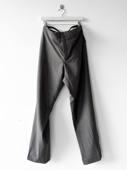 THIERRY MUGLER - 1990s STRAIGHT FIT TAILORED TROUSERS