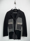 COMME DES GARÇONS - S/S 2010 DECONSTRUCTED PATCHWORK LONG BLAZER