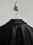 EMPORIO ARMANI - 1980s LEATHER BOMBER JACKET