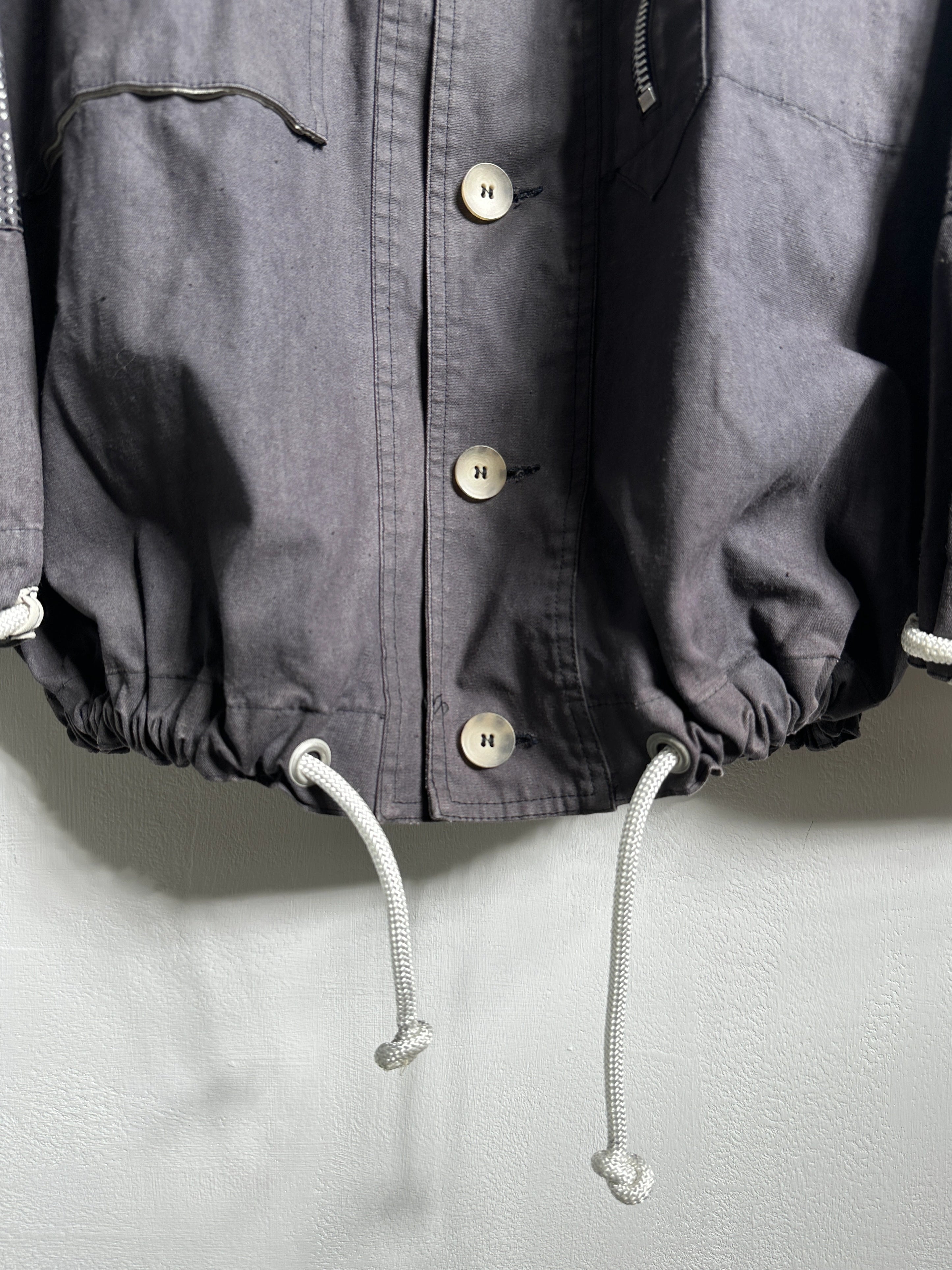 ARMANI JEANS - 1990s GUNNER SMOCK COTTON JACKET