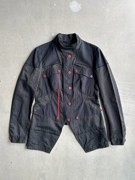 MARITHÉ + FRANÇOIS GIRBAUD - 2000s HEM SHIFT POCKET JACKET