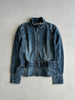 ARMANI EXCHANGE - 2000s BELTED DENIM JACKET