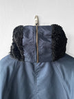 VERSACE - F/W 2003 NYLON BOMBER JACKET WITH OVERSIZED HOOD