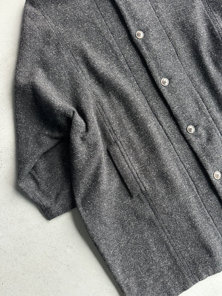 SHIRIN GUILD - 1990s OVERSIZED TWEED KIMONO COAT