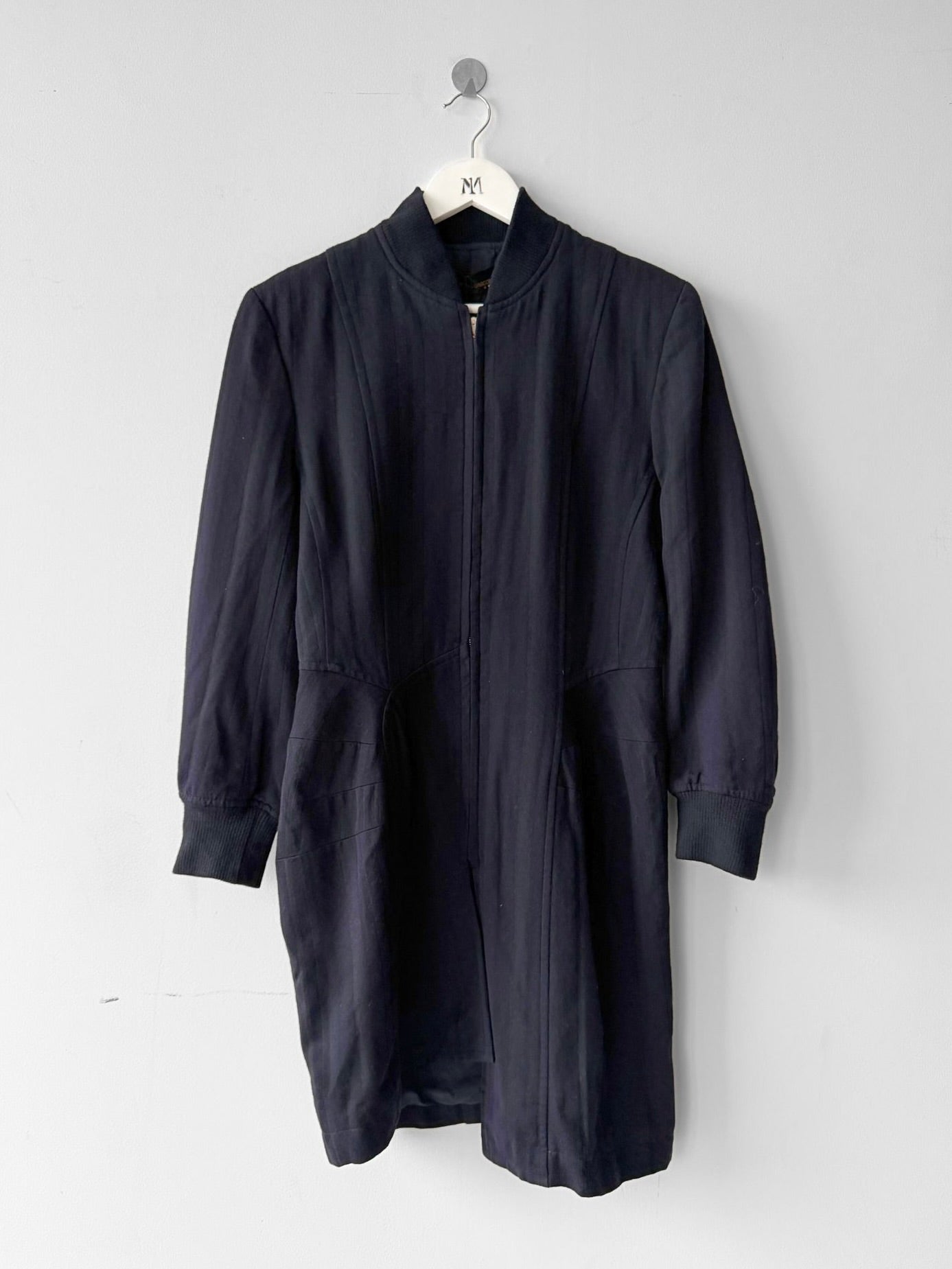 COMME DES GARÇONS - 1990s ASYMMETRICAL FRONT ZIPPED JACKET