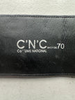 COSTUME NATIONAL - early 2000s WIDE WAIST BELT