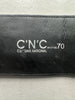 COSTUME NATIONAL - early 2000s WIDE WAIST BELT