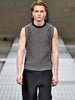 DIRK BIKKEMBERGS - F/W 2017 CHENILLE KNIT CREW NECK VEST TOP