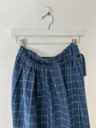 ISSEY MIYAKE PLANTATION - 1980s ASYMMETRIC LONG WRAP SKIRT