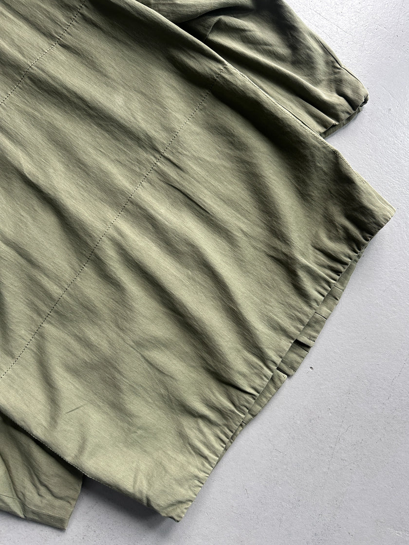 YVES SAINT LAURENT BY STEFANO PILATI - F/W 2006 COLLARLESS JACKET WITH CURVED SLEEVES