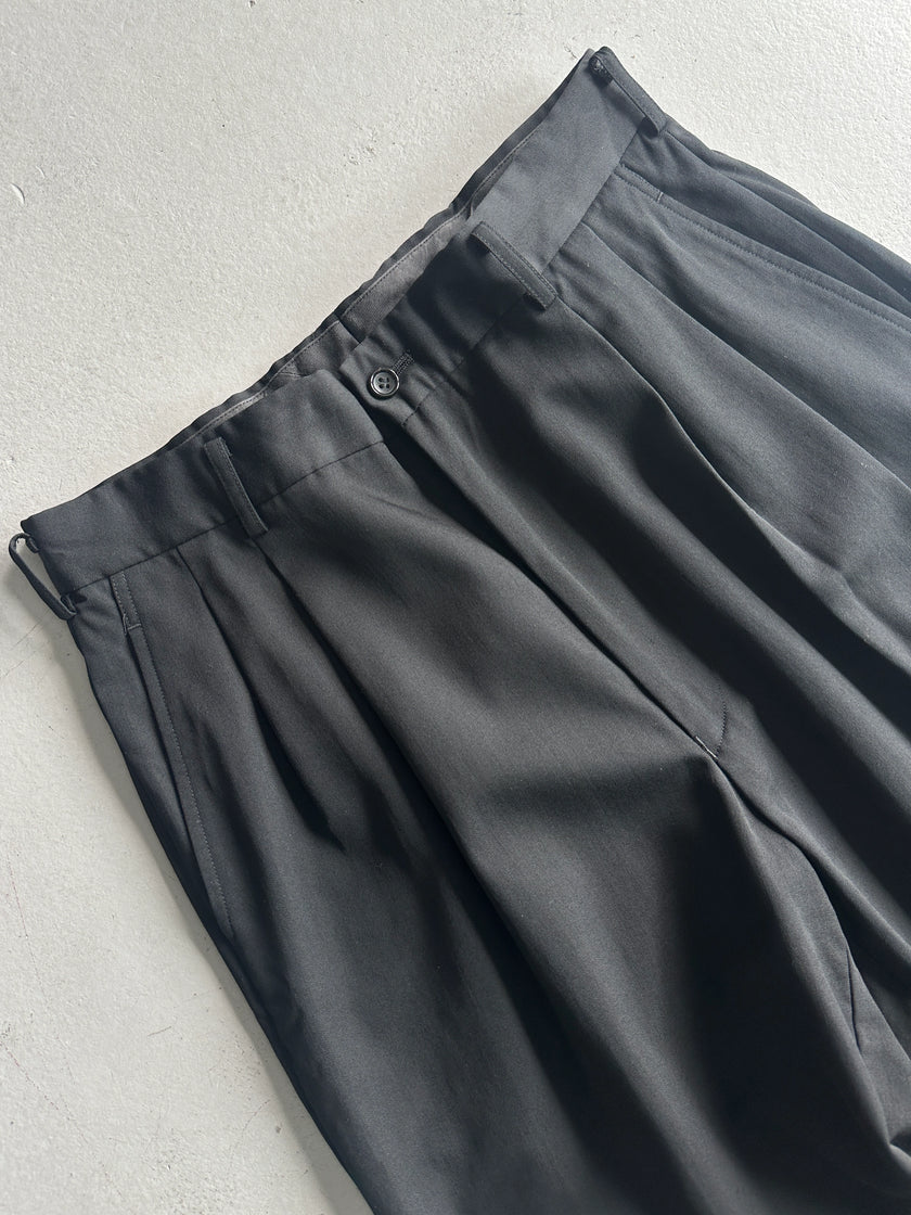 COMME DES GARÇONS - A/W 1998 FRONT PLEATS TAILORED TROUSERS