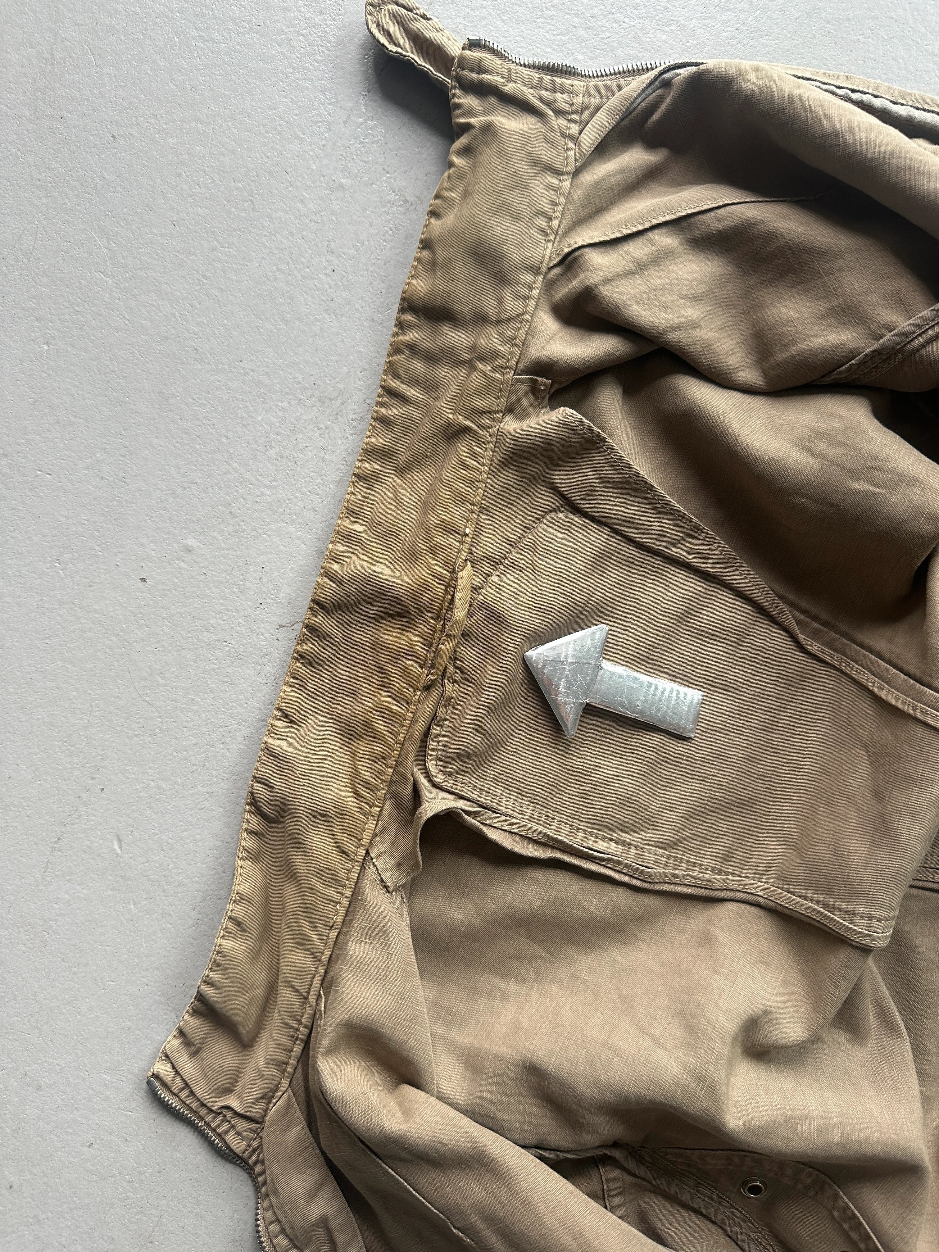 PRADA LINEA ROSSA - 2000s DECONSTRUCTED LIGHT JACKET