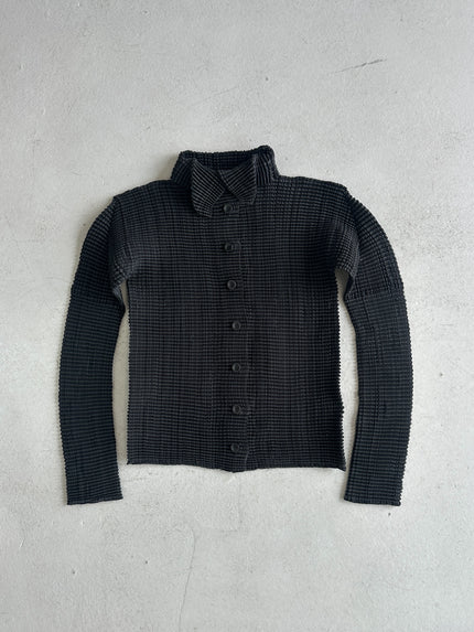ISSEY MIYAKE - F/W 1999 PLEATED BUTTONED SHIRT