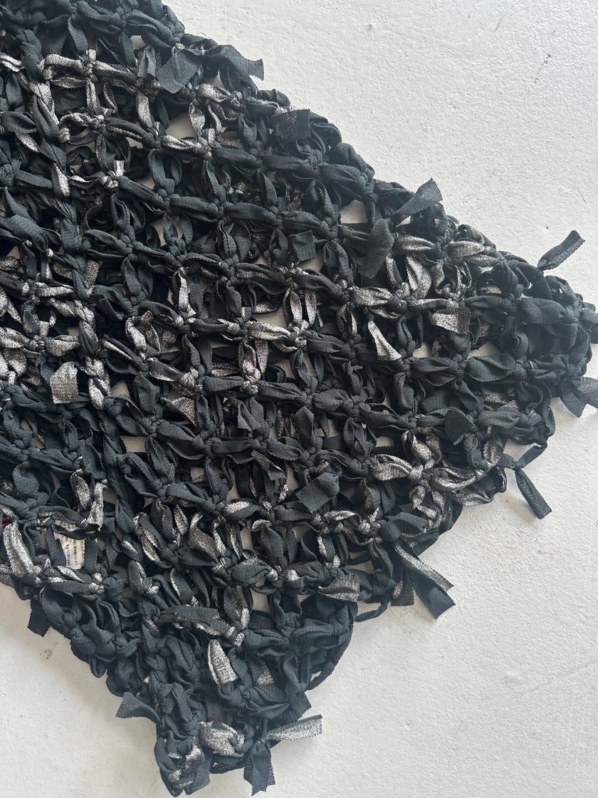 HIROKO KOSHINO - 1990s KNOTTED NET TOP