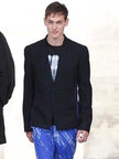 ISSEY MIYAKE - S/S 2014 BLAZER WITH CONTRASTING PANEL AT SIDE AND BACK