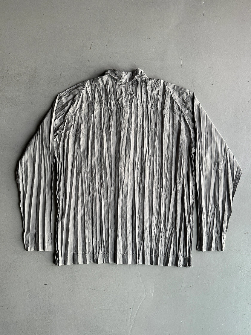 ISSEY MIYAKE MEN - S/S 2018 SHIBORI PLEATED SHIRT