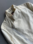 DIESEL - 2000s ASYMMETRICAL ZIP DIRECTIONAL TEXT JACKET