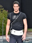 DIRK BIKKEMBERGS - S/S 2016 ZIP CUT OUT CREW NECK SWEATER