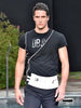 DIRK BIKKEMBERGS - S/S 2016 ZIP CUT OUT CREW NECK SWEATER