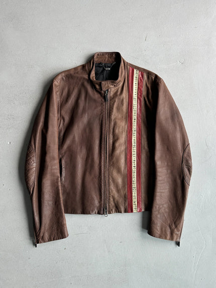 BIKKEMBERGS - 2000s LEATHER BIKER JACKET