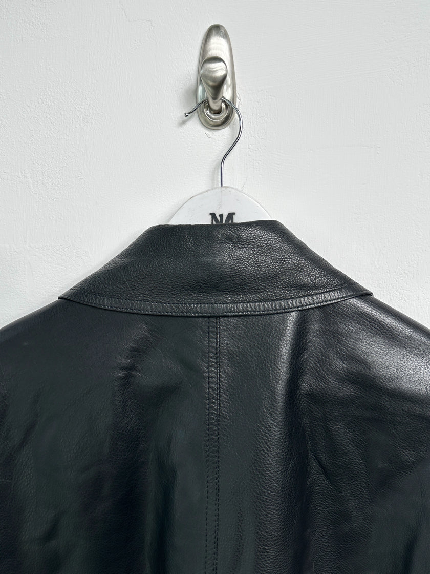 ISTANTE by GIANNI VERSACE - early 1990s LEATHER BOMBER JACKET