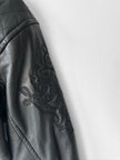 KANSAI YAMAMOTO - 1990s BOXY FIT JACKET WITH DETACHABLE FUR COLLAR