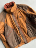 1980s ITALIAN LABEL PANELED PUFFER BOMBER JACKET