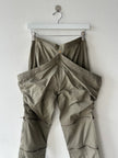GAETANO NAVARRA - S/S 2004 2 IN 1 TROUSERS SHORTS WITH ZIP DETAILS