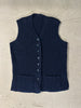 1980s KNIT CARDIGAN VEST